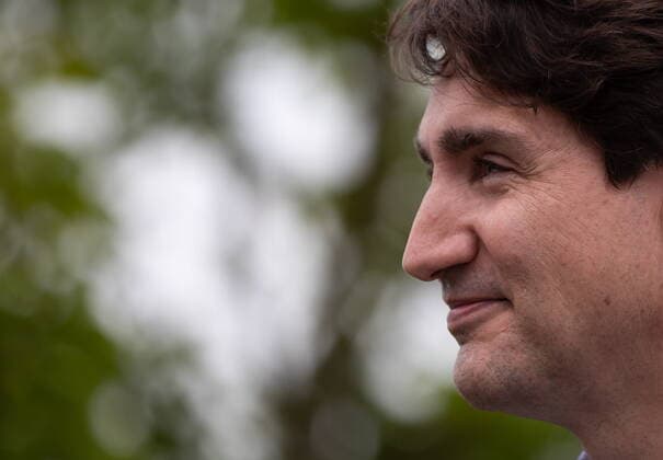 July 8, 2021, Coquitlam, BC, Canada: Prime Minister Justin Trudeau steps away from the podium after speaking during an announcement and news conference at Lafarge Lake Park, in Coquitlam, B.C., on Thursday, July 8, 2021. Coquitlam Canada  - ZUMAc35_ 20210708_zaf_c35_055 Copyright: xDarrylxDyckx