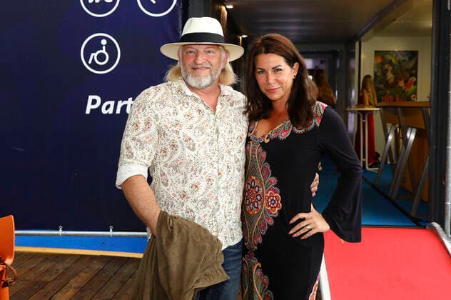 Frank Kessler with wife Doreen Kessler at the 15 Hope anniversary concert at the area of the Filmnächte am Königsufer Dresden Dresden, 07 08 2021 Foto:xM.xWehnertx xFuturexImage