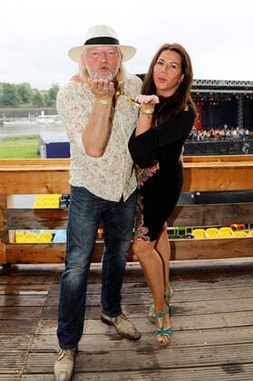 Frank Kessler with wife Doreen Kessler at the 15 Hope anniversary concert at the area of the Filmnächte am Königsufer Dresden Dresden, 07 08 2021 Foto:xM.xWehnertx xFuturexImage
