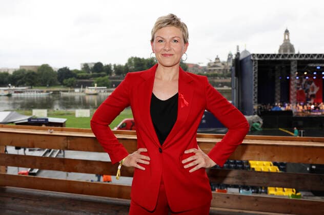 Karen Heinrichs at the 15 Hope anniversary concert at the area of the Filmnächte am Königsufer Dresden Dresden, 07 08 2021 Foto:xM.xWehnertx xFuturexImage