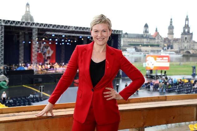 Karen Heinrichs at the 15 Hope anniversary concert at the area of the Filmnächte am Königsufer Dresden Dresden, 07 08 2021 Foto:xM.xWehnertx xFuturexImage