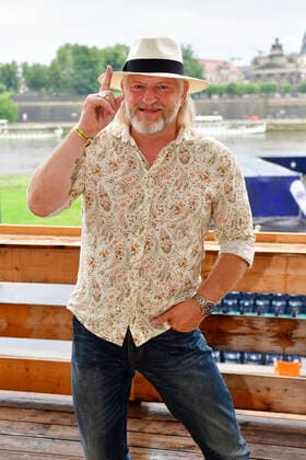 Frank Kessler at the 15 Hope anniversary concert at the area of the Filmnächte am Königsufer Dresden Dresden, 07 08 2021 Foto:xM.xWehnertx xFuturexImage