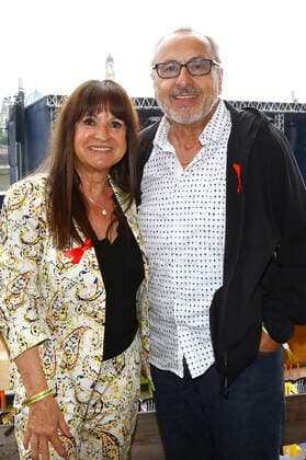 Wolfgang Stumph with wife Christine at the 15 Hope anniversary concert at the area of the Filmnächte am Königsufer Dresden Dresden, 07 08 2021 Foto:xM.xWehnertx xFuturexImage