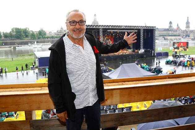 Wolfgang Stumph at the 15 Hope anniversary concert at the area of the Filmnächte am Königsufer Dresden Dresden, 07 08 2021 Foto:xM.xWehnertx xFuturexImage