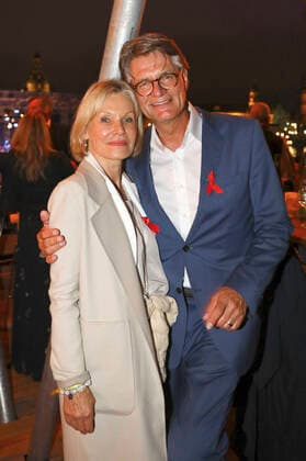 Peter Escher with wife Ulrike Escher at the 15 Hope anniversary concert at the area of the Filmnächte am Königsufer Dresden Dresden, 07 08 2021 Foto:xM.xWehnertx xFuturexImage