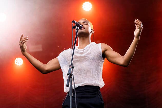 Lie Ning live at the picnic concert at the Zoopark Festwiese Erfurt, 08 07 2021 Foto:xM.xKremerx xFuturexImage