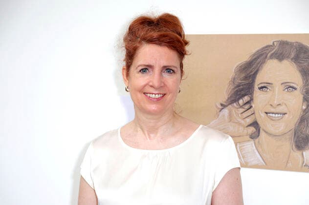 Monica Lierhaus at the charity campaign for CARE Germany with a special exhibition of Hamburg personalities in the Ballinstadt Hamburg, 09 07 2021 Foto:xgbrcix xFuturexImage