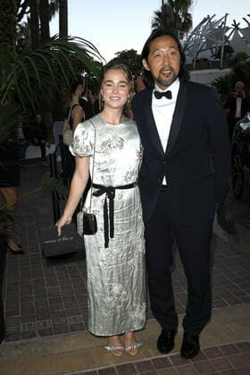 74th Cannes Film Festival, Chopard Trophy arrivals. Pictured Haley Lu Richardson, Kogonada  Copyright: xSimonexComix xIPAx xCannesxpoolx