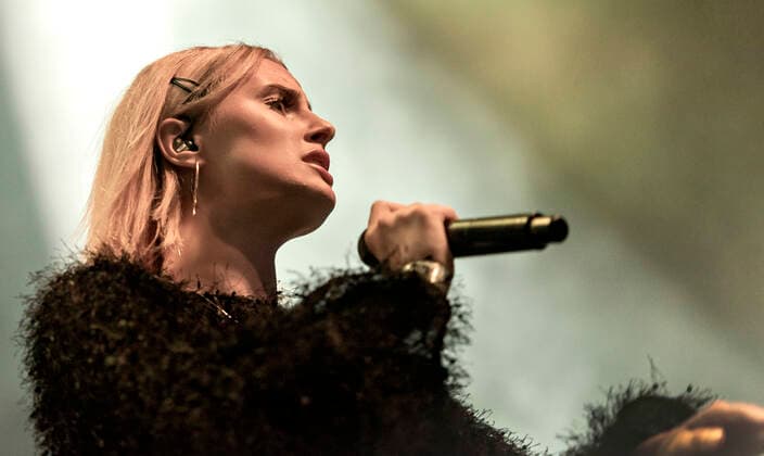 The Danish singer Clara plays for Havefest paa Plaenen in Tivoli on Friday 9 July 2021 Havefest replaces Fredagsrock, which has been canceled due to the Covid 19 Corona crisis, Copenhagen  Copyright: TorbenxChristensen TorbenxChristensenx CP102 spdk20210710-011323-L