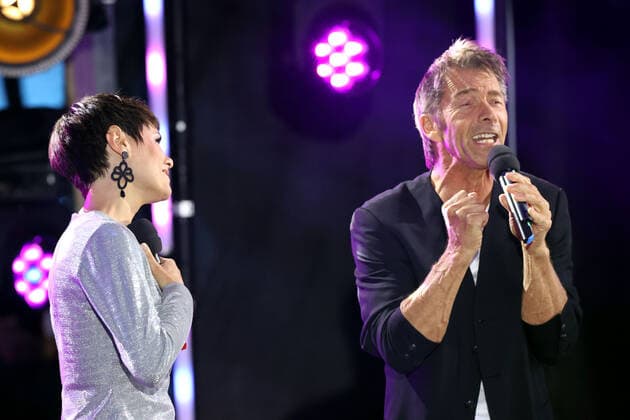 ORF Wenn die Musi spielt singer Francine Jordi and singer Gilbert during the dress rehearsal for the music open air Wenn die Musi spielt on 09 07 2021 in Bad Kleinkirchheim 20210710BOS0045