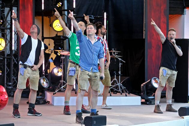 ORF Wenn die Musi spielt Voxxclub during the dress rehearsal for the music open air Wenn die Musi spielt on 09 07 2021 in Bad Kleinkirchheim 20210710BOS0001