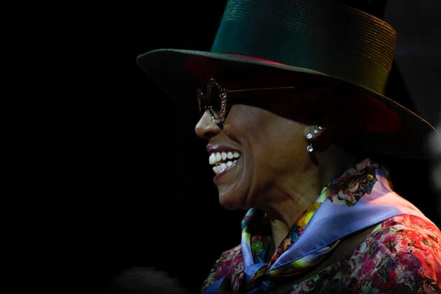 Italy: Dee Dee Bridgewater at the Casa del Jazz Dee Dee Bridgewater during the concert at the Casa del Jazz in Rome. Rome Italy Copyright: DomenicoxCippitelli