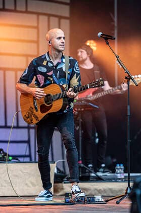 Milow live at the Open Air in the open air stage Junge Garde Dresden, 10 07 2021 Foto:xM.xWehnertx xFuturexImage