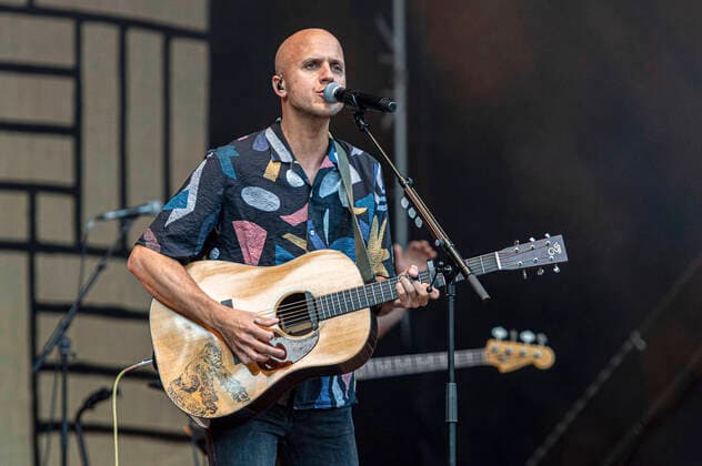 Milow live at the Open Air in the open air stage Junge Garde Dresden, 10 07 2021 Foto:xM.xWehnertx xFuturexImage