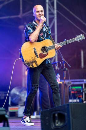 Milow live at the Open Air in the open air stage Junge Garde Dresden, 10 07 2021 Foto:xM.xWehnertx xFuturexImage