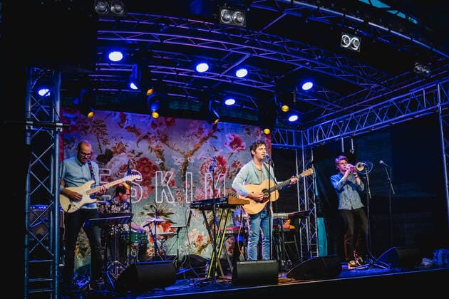 Eskimo live in Bern, Switzerland Bern, Switzerland. 10th, July 2021. The Swiss band Eskimo performs a live concert at Bierh?beli in Bern. Bern Switzerland  Copyright: xGonzalesxPhoto TilmanxJentzschx