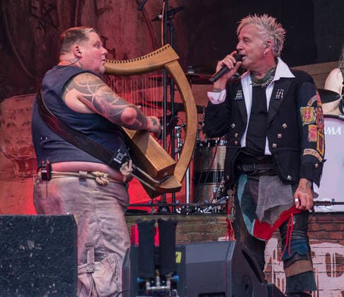 In Extremo performance at Strandkorb Open Air WIESBADEN 2021 In Extremo short InEx is a German band, which is assigned to the medieval rock Wiesbaden BRITA Arena Rheinland Pfalz
