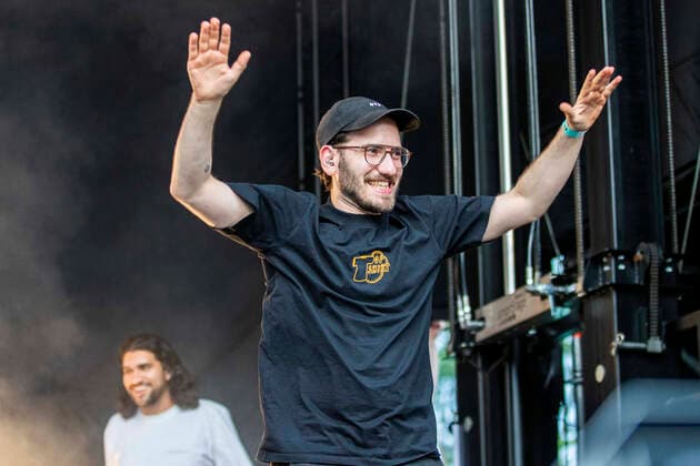 Jakob Amr of the Leonids live at the Picnic Concert at the Zoopark Festwiese Erfurt, 10 07 2021 Foto:xM.xKremerx xFuturexImage
