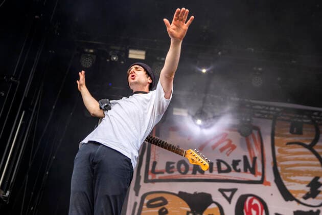 Lennart Eicke of the Leonids live at the Picnic Concert at the Zoopark Festwiese Erfurt, 10 07 2021 Foto:xM.xKremerx xFuturexImage