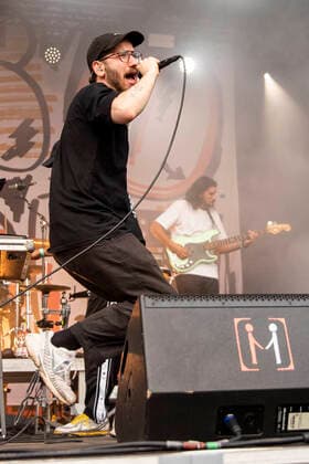 Jakob Amr and JP Neumann of the Leonids live at the Picnic Concert at the Zoopark Festwiese Erfurt, 10 07 2021 Foto:xM.xKremerx xFuturexImage