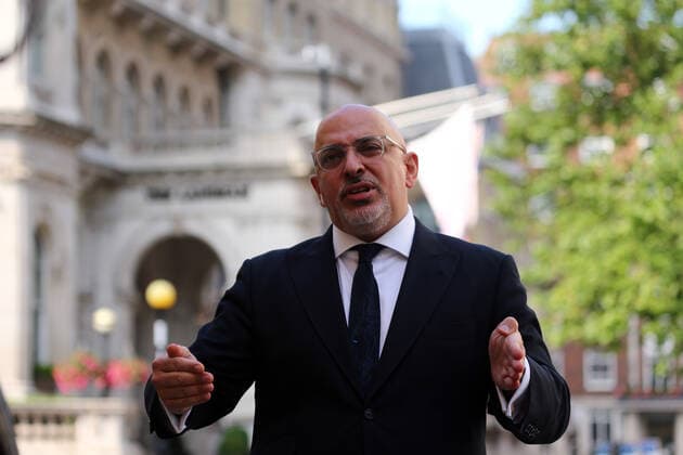 July 11, 2021, London, England, United Kingdom: UK Minister for Covid Vaccine Deployment NADHIM ZAHAWI is seen outside BBC New Broadcasting House before appearing at The Andrew Marr Show. London United Kingdom - ZUMAs262 20210711_zip_s262_001 Copyright: xTayfunxSalcix