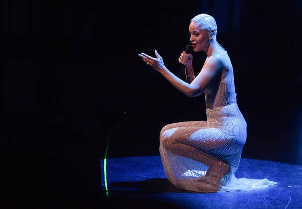 July 11, 2021, Malaga, Spain: Portuguese fado singer Marisa dos Reis Nunes known professionally as Mariza performs live on the stage during the Terral festival 2021 at Cervantes Theatre. .Between 5 to 31 July, Cervantes Theatre welcomes the summer music festival Terral , with concerts and shows performed by renowned artists as Noa, Ainhoa Arteta, or Salvador Sobral among others. All concerts will perform under safety measures and capacity limited as precaution against Covid19. Malaga Spain - ZUMAs197 20210711_zaa_s197_341 Copyright: xJesusxMeridax