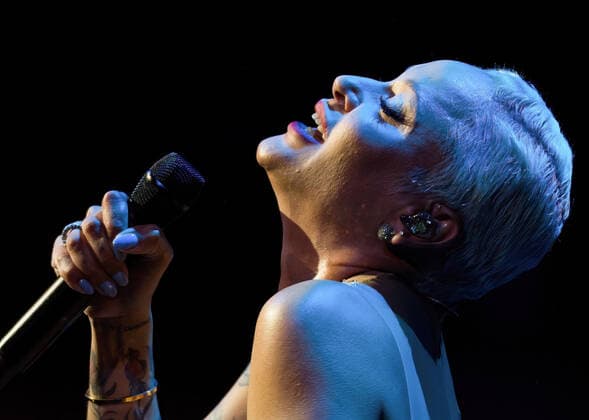 July 11, 2021, Malaga, Spain: Portuguese fado singer Marisa dos Reis Nunes known professionally as Mariza performs live on the stage during the Terral festival 2021 at Cervantes Theatre. .Between 5 to 31 July, Cervantes Theatre welcomes the summer music festival Terral , with concerts and shows performed by renowned artists as Noa, Ainhoa Arteta, or Salvador Sobral among others. All concerts will perform under safety measures and capacity limited as precaution against Covid19. Malaga Spain - ZUMAs197 20210711_zaa_s197_358 Copyright: xJesusxMeridax