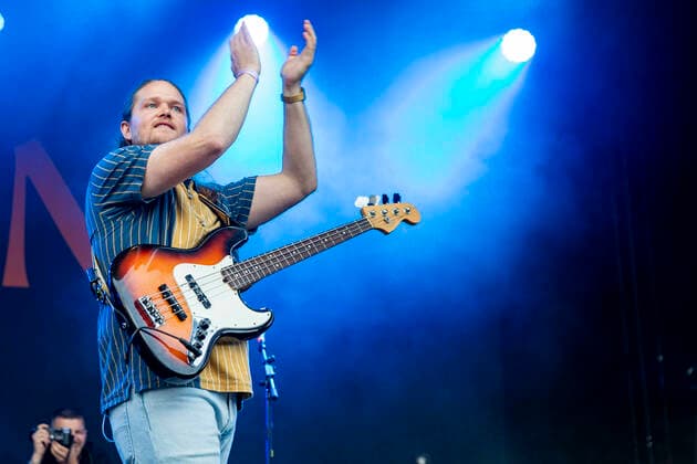 Moritz Bösing from Provinz live at the picnic concert at the Zoopark Festwiese Erfurt, 11 07 2021 Foto:xM.xKremerx xFuturexImage