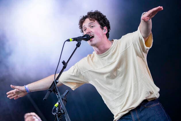Vincent Waizenegger from Provinz live at the Picnic Concert at the Zoopark Festwiese Erfurt, 11 07 2021 Foto:xM.xKremerx xFuturexImage