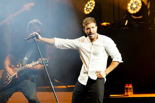Entertainment Bilder des Tages July 12, 2021, Marbella, Spain: Pablo Alboran performs live on stage during the Starlite Catalana Occidente Festival in Marbella. Marbella Spain - ZUMAs197 20210712_zaa_s197_150 Copyright: xFrancisxGonzalezx