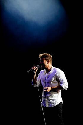 July 12, 2021, Marbella, Spain: Pablo Alboran performs live on stage during the Starlite Catalana Occidente Festival in Marbella. Marbella Spain - ZUMAs197 20210712_zaa_s197_159 Copyright: xFrancisxGonzalezx