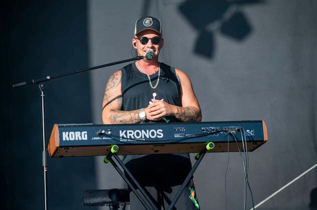 Pietro Lombardi live at the picnic concert at the Zoopark Festwiese Erfurt, 14 07 2021 Foto:xM.xKremerx xFuturexImage