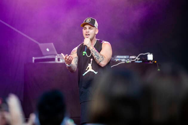 Pietro Lombardi live at the picnic concert at the Zoopark Festwiese Erfurt, 14 07 2021 Foto:xM.xKremerx xFuturexImage