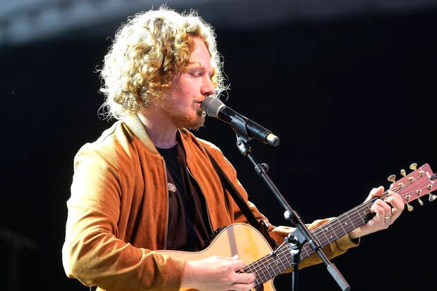 Michael Schulte live as part of the concert series Back on Stage at the Gilde Parkbühne Hannover, 14 07 2021 Foto:xU.xStammx xFuturexImage