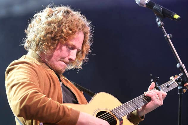 Michael Schulte live as part of the concert series Back on Stage at the Gilde Parkbühne Hannover, 14 07 2021 Foto:xU.xStammx xFuturexImage