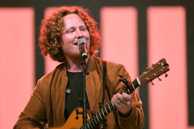 Michael Schulte live as part of the concert series Back on Stage at the Gilde Parkbühne Hannover, 14 07 2021 Foto:xU.xStammx xFuturexImage
