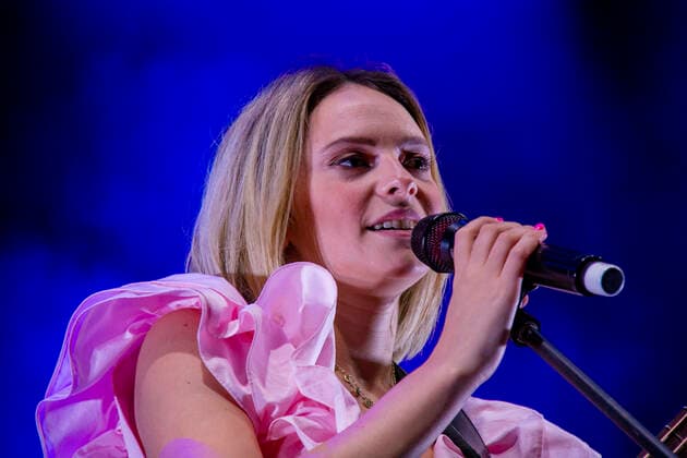 Italian Singer-songwriter Francesca Michielin At Marostica Summer Festival Italian singer-songwriter Francesca Michielin on the stage of Marostica Summer Festival, with her Tour Fuori dagli Spazi , in Marostica, Italy, on July 15, 2021. Marostica Italy lamacchia-notitle210714_npzHy  Copyright: xMimmoxLamacchiax