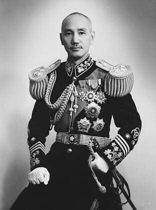 Chiang Kai-shek (October 31, 1887 April 5, 1975) was a political and military leader of 20th century China. He is known as JiÇŽng Jieshi or JiÇŽng ZhÅngzheng in Mandarin. Chiang was an influential member of the Nationalist Party, the Kuomintang (KMT), and was a close ally of Sun Yat-sen. He became the Commandant of the Kuomintang s Whampoa Military Academy, and took Sun s place as leader of the KMT when Sun died in 1925. In 1926, Chiang led the Northern Expedition to unify the country, becoming China s nominal leader. He served as Chairman of the National Military Council of the Nationalist government of the Republic of China (ROC) from 1928 to 1948. Chiang led China in the Second Sino-Japanese War, during which the Nationalist gove xSupplier:xCPAxMediaxCo.xLtd.x Copyright: xx