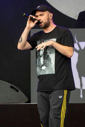 Koljah from the Antilopen Gang live at the picnic concert at the Zoopark Festwiese Erfurt, 15 07 2021 Foto:xA.xLingex xFuturexImage