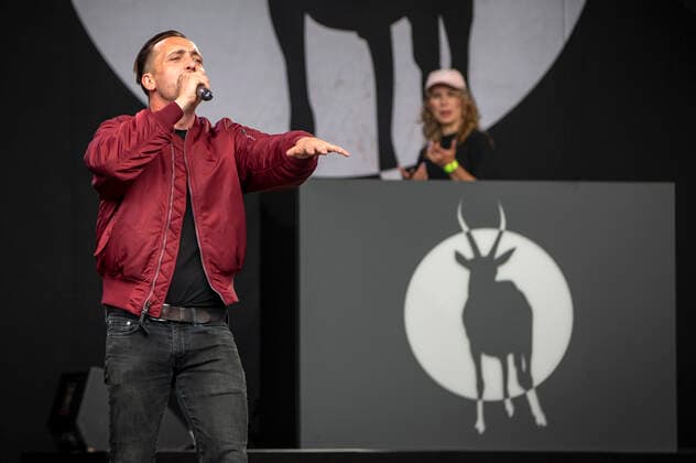 Danger Dan from the Antilopen Gang live at the picnic concert at the Zoopark Festwiese Erfurt, 15 07 2021 Foto:xA.xLingex xFuturexImage