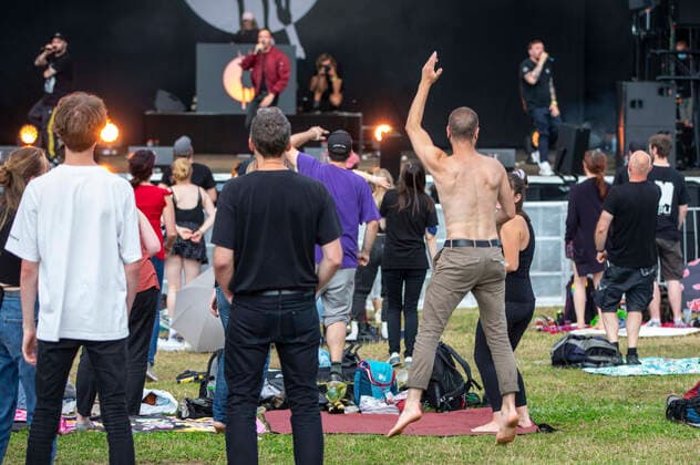 The Antilopen Gang live at the picnic concert at the Zoopark Festwiese Erfurt, 15 07 2021 Foto:xA.xLingex xFuturexImage