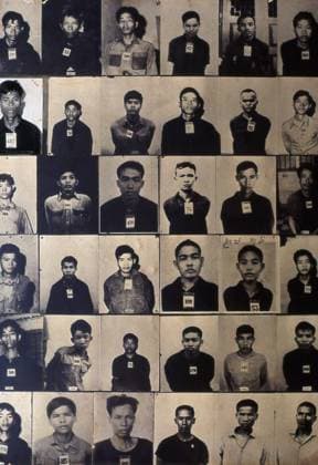 Located in Phnom Penh, the capital of Cambodia, Tuol Sleng is a former high school which was used as the notorious Security Prison 21 (S-21) by the Khmer Rouge communist regime from its rise to power in 1975 to its fall in 1979. An estimated 17,000 Cambodians, including a great number of women and children, were tortured at S-21 into giving confessions and naming accomplices for so-called crimes against the state. Many of the Khmer Rouge™s own cadres were killed at Tuol Sleng after being purged from the Communist Party. Only seven persons are known to have survived S-21. Tuol Sleng means Hill of the Poisonous Trees or Strychnine Hill . The site is now the Tuol Sleng Genocide Museum. Cambodia: Faces of victims appear from the walls, Tuo xCPAxMediaxCo.xLtd.x Copyright: xDavidxHenleyx