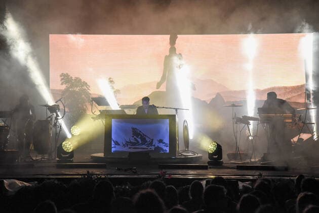 Dardust Live in his Storm and Drugs Tour during Dardust Storm and Drugs Live, Italian singer concert in Gardone Riviera, Italy, 16 July 2021  Copyright: xLiveMedia SimonexPiccirillix xIPx xLiveMediax 0