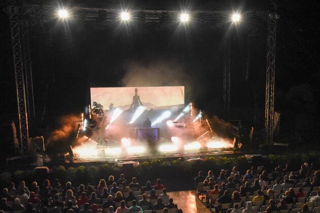 Dardust Live in his Storm and Drugs Tour during Dardust Storm and Drugs Live, Italian singer concert in Gardone Riviera, Italy, 16 July 2021  Copyright: xLiveMedia SimonexPiccirillix xIPx xLiveMediax 0