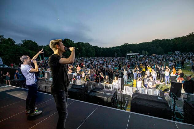 Gestört aber GeiL live at the picnic concert at the Zoopark Festwiese Erfurt, 16 07 2021 Foto:xM.xKremerx xFuturexImage