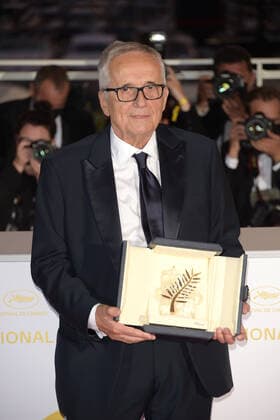74th Cannes Film Festival, Photocall Palme D Or Winner. Pictured Marco Bellocchio poses with the Honorary Award  Copyright: xSimonexComix xIPAx xCannesxpoolx