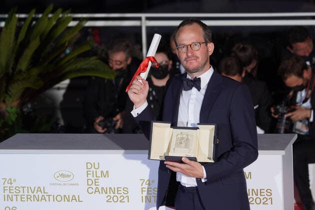 Juho Kuosmanen CELEBRITES : 74 eme Festival de Cannes - Remise des prix - Cannes - 17 07 2021 NorbertScanella PanoramiC 