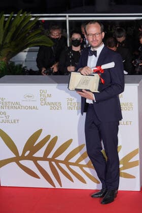 Juho Kuosmanen CELEBRITES : 74 eme Festival de Cannes - Remise des prix - Cannes - 17 07 2021 NorbertScanella PanoramiC 
