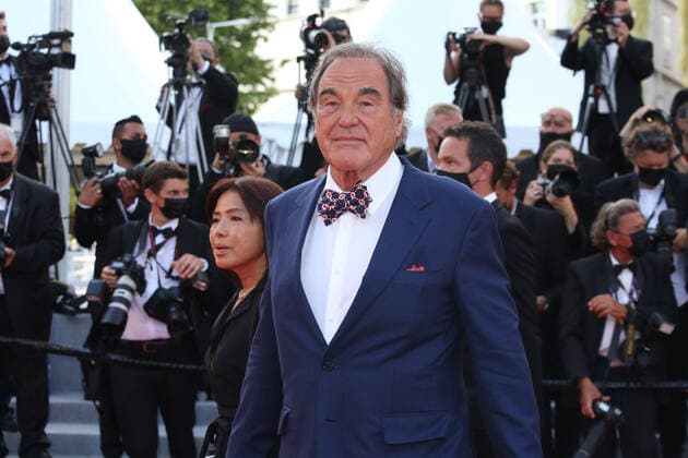 74th Cannes Film Festival. Red carpet of the closing ceremony and of the film OSS 117 : alerte rouge en Afrique noire . Oliver Stone. 270384 2021-07-17 Cannes France  Copyright: xIsabellexVautierx xStarfacex STAR_270384_047