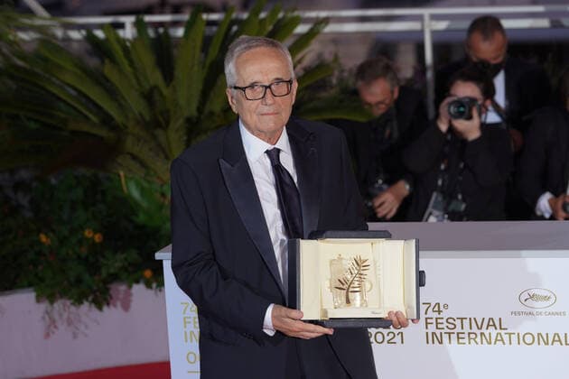 Marco Bellocchio CELEBRITES : 74 eme Festival de Cannes - Remise des prix - Cannes - 17 07 2021 NorbertScanella PanoramiC 